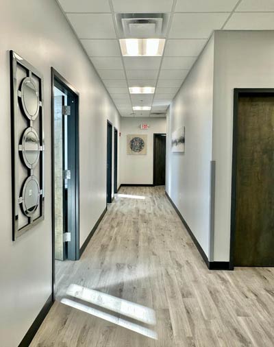 Hallway at North Atlanta Cardiology, Micky Mishra, MD, FACC
